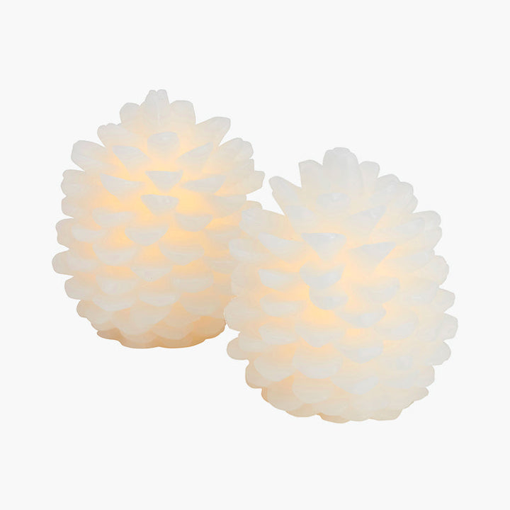 Sirius - Clara LED koglelys 2 stk. 10 cm hvid