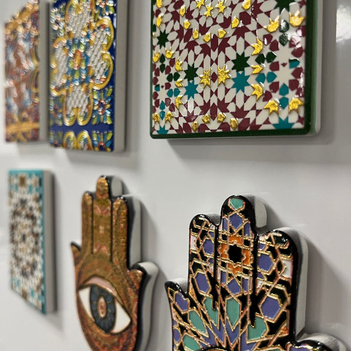 Køleskabsmagnet 1 stk. - 6 ass. motiver