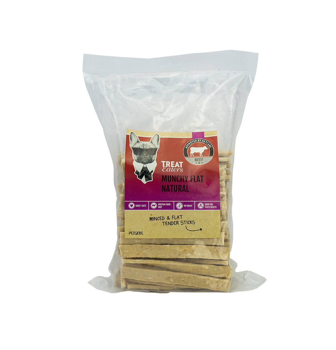Treateaters - Munchy Flat Natural 100 stk. 700 g.
