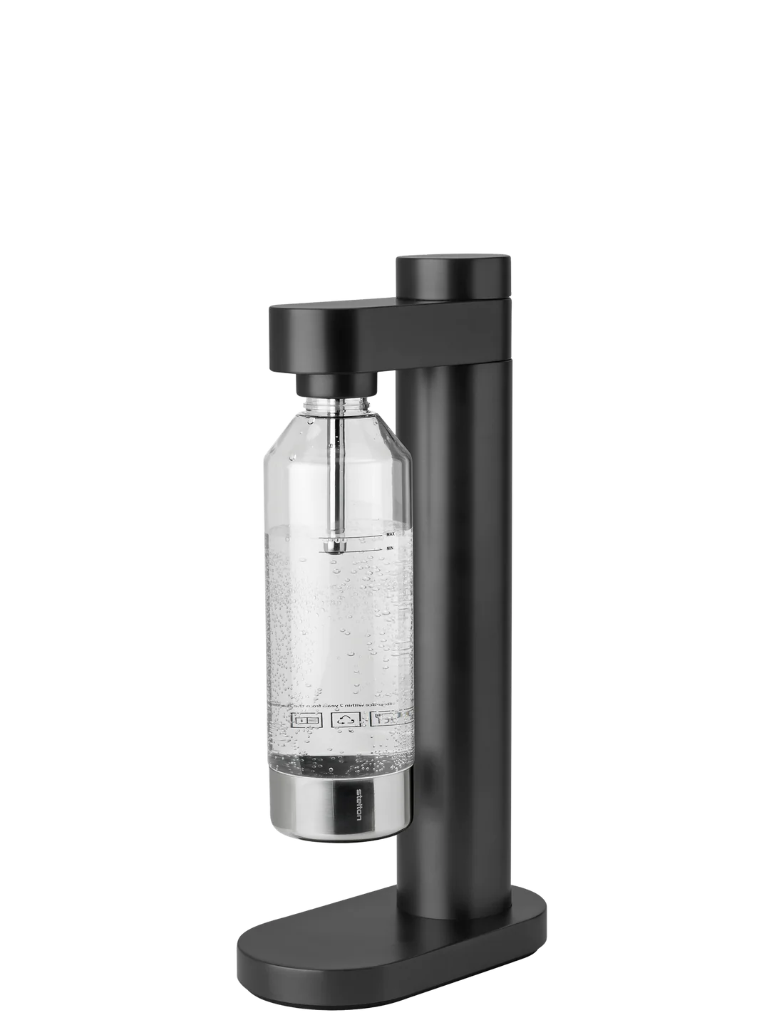 Stelton - Sodavandsmaskine BRUS Black