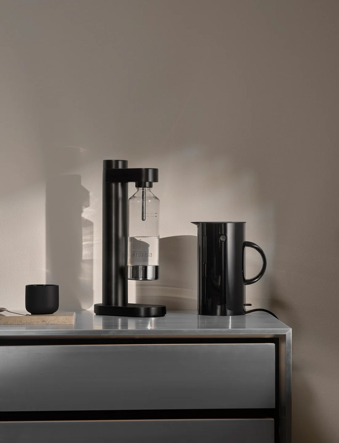 Stelton - Sodavandsmaskine BRUS Black