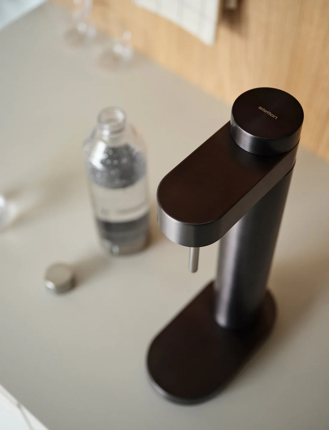 Stelton - Sodavandsmaskine BRUS Black