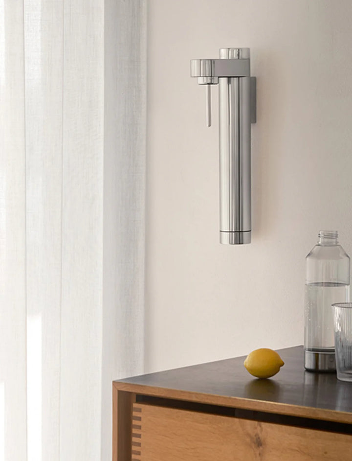 Stelton - Sodavandsmaskine BRUS væghængt Steel