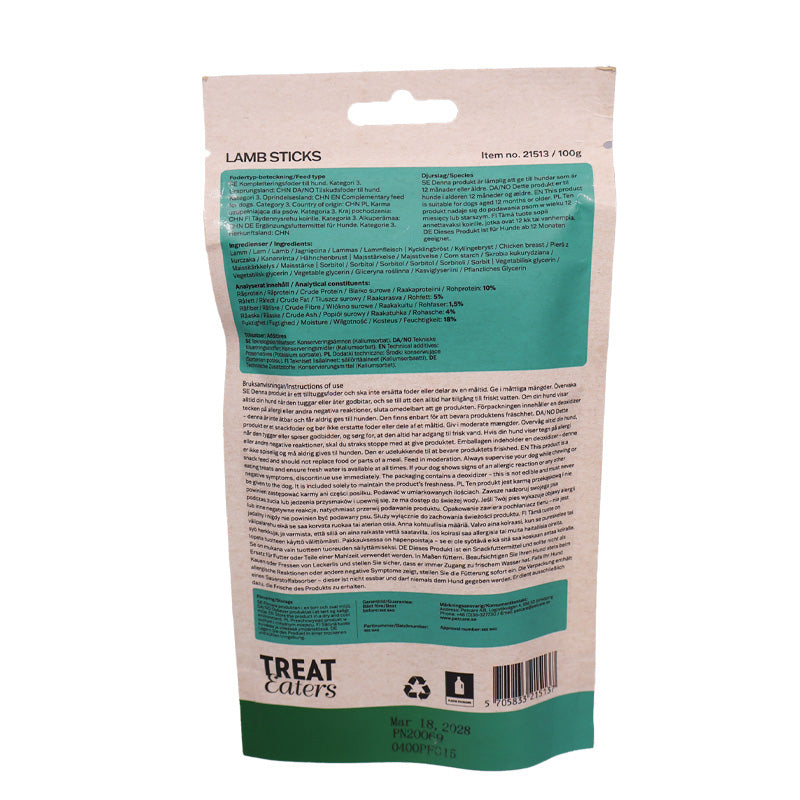 Treateaters - Lamb Sticks 100g