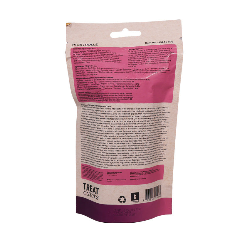 Treateaters - Collagen Duck Rolls 80g