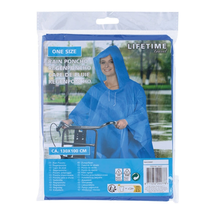 Regn poncho 130x100 cm