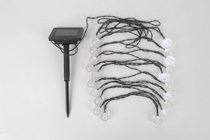 Conzept solcellsljus kedja bollar 2,5 cm 20xLED multicolour