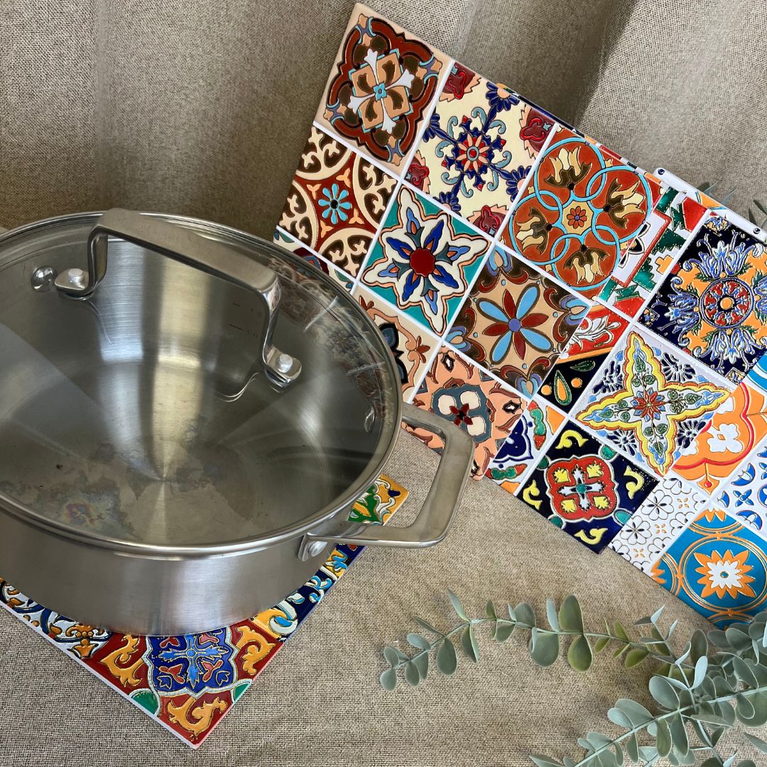 Bordskåne keramik 1 stk. - ass. motiv