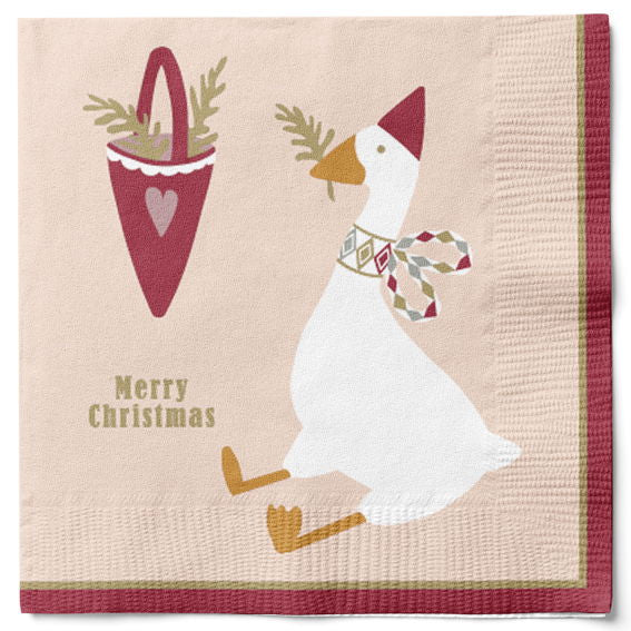 Det gamle apotek - Juleservietter 20 stk. - Nordic pixie