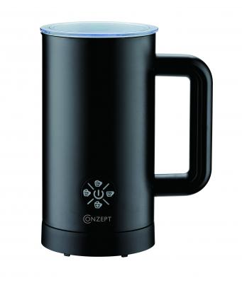 Conzept - mælkeskummer sort 250 ml. 500 W