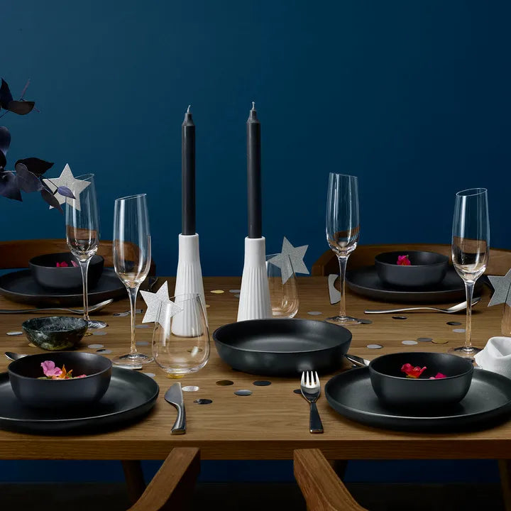 Eva Trio - Legio nova Frokosttallerken 22cm Black - 4 stk.