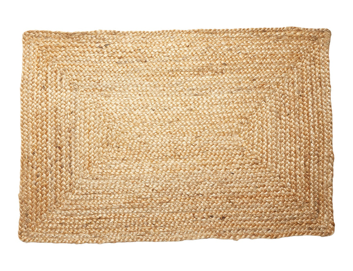 Dørmåtte - 50x70 cm flet jute natur