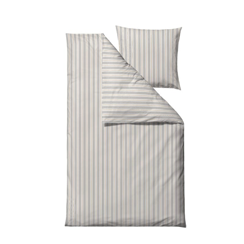 Södahl - Sengetøj 140x200 Flow Cloud grey