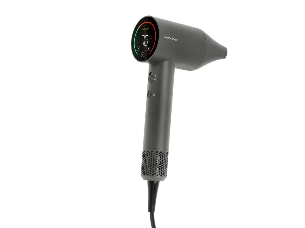 Nordic Sense - AI-hårtørrer 1600 W grå