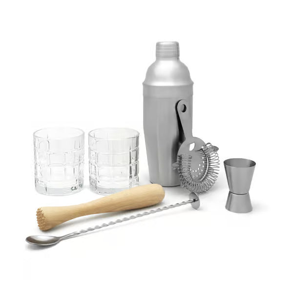 Leopold Vienna - Cocktailset 7 delar rostfritt stål