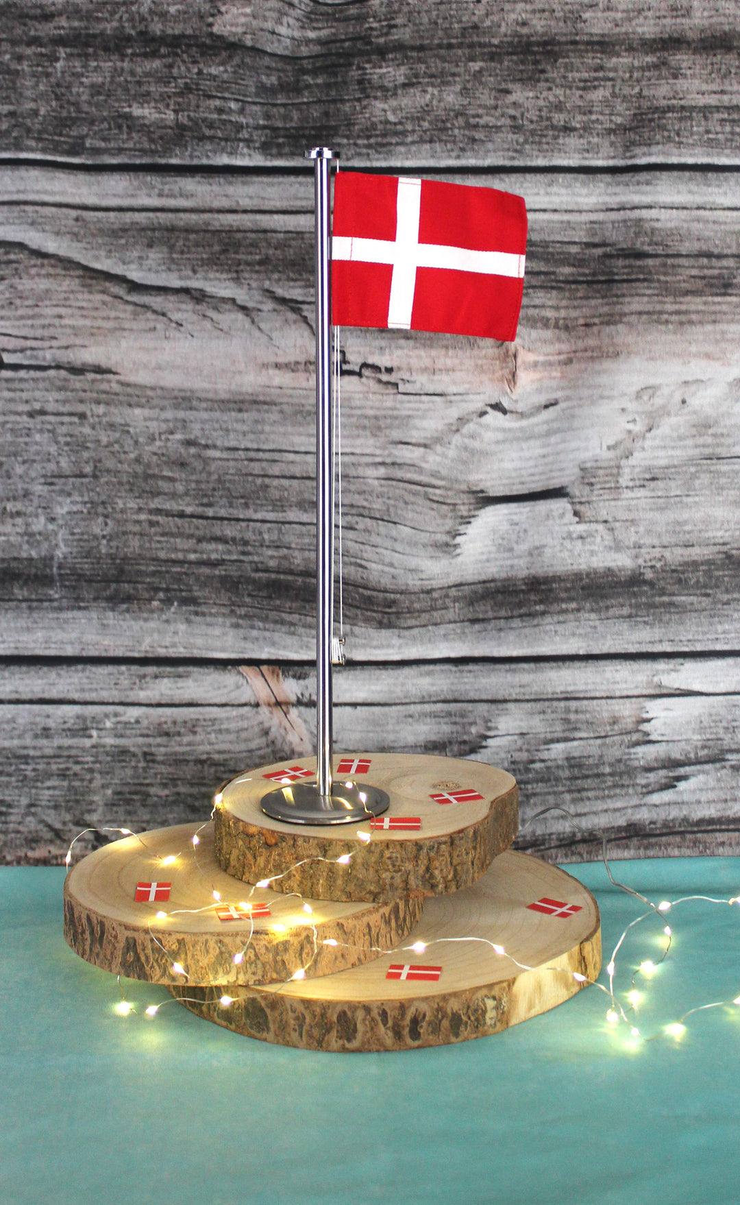 Bordflag - dannebrog 40,5 cm