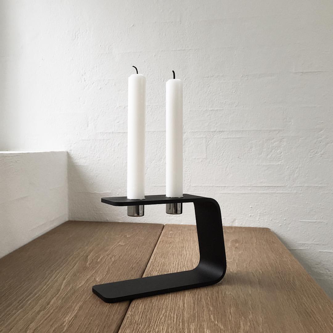 Sein - Vinkel lysestage 2  Krom