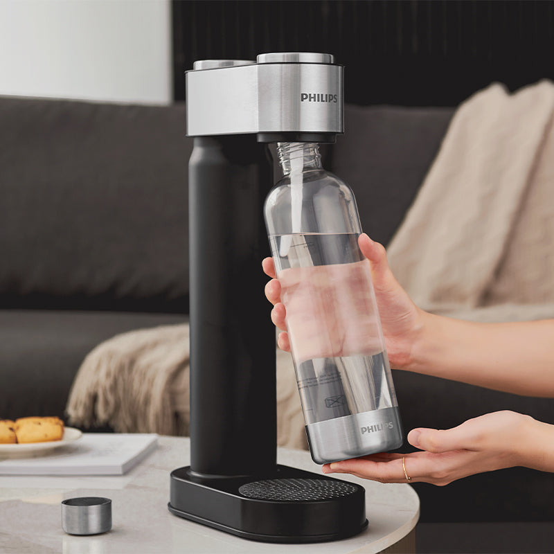 Philips - GoZero sodavandsmaskine inkl. kulsyrepatron