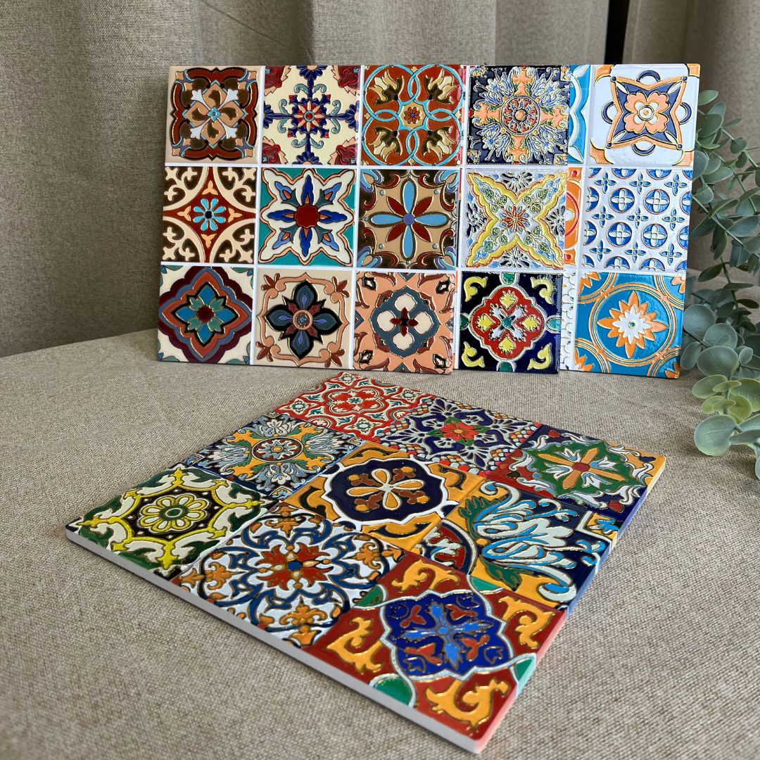 Bordskåne keramik 1 stk. - ass. motiv