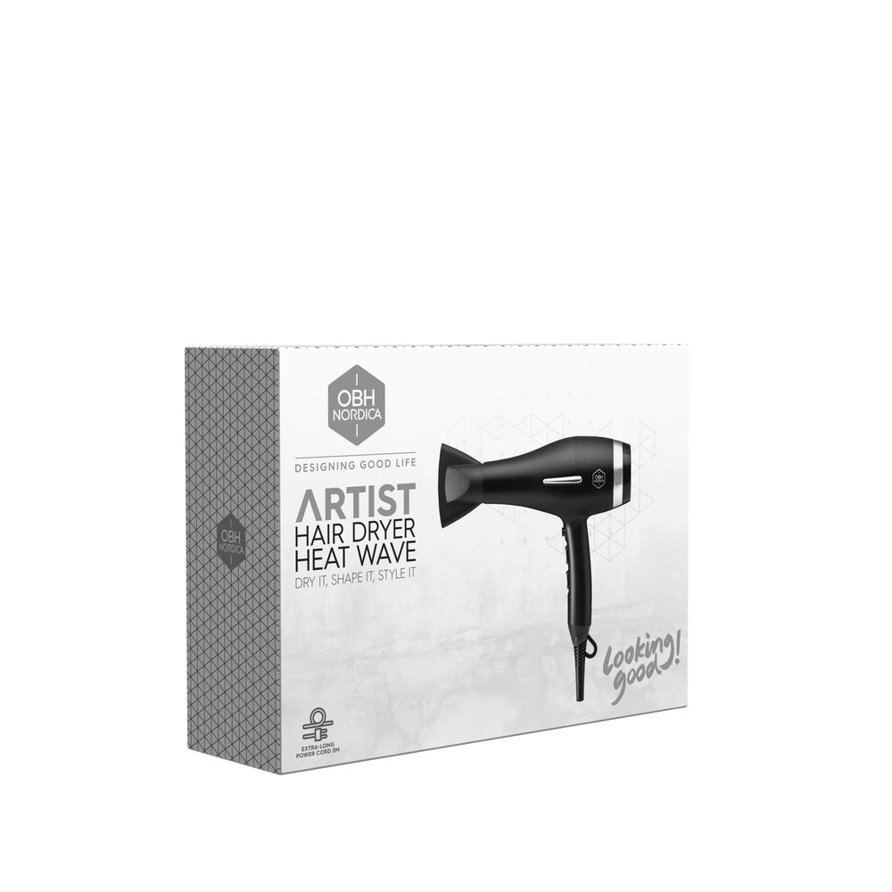 OBH Nordica - Hårtørrer Artist Heat Wave 2200 W