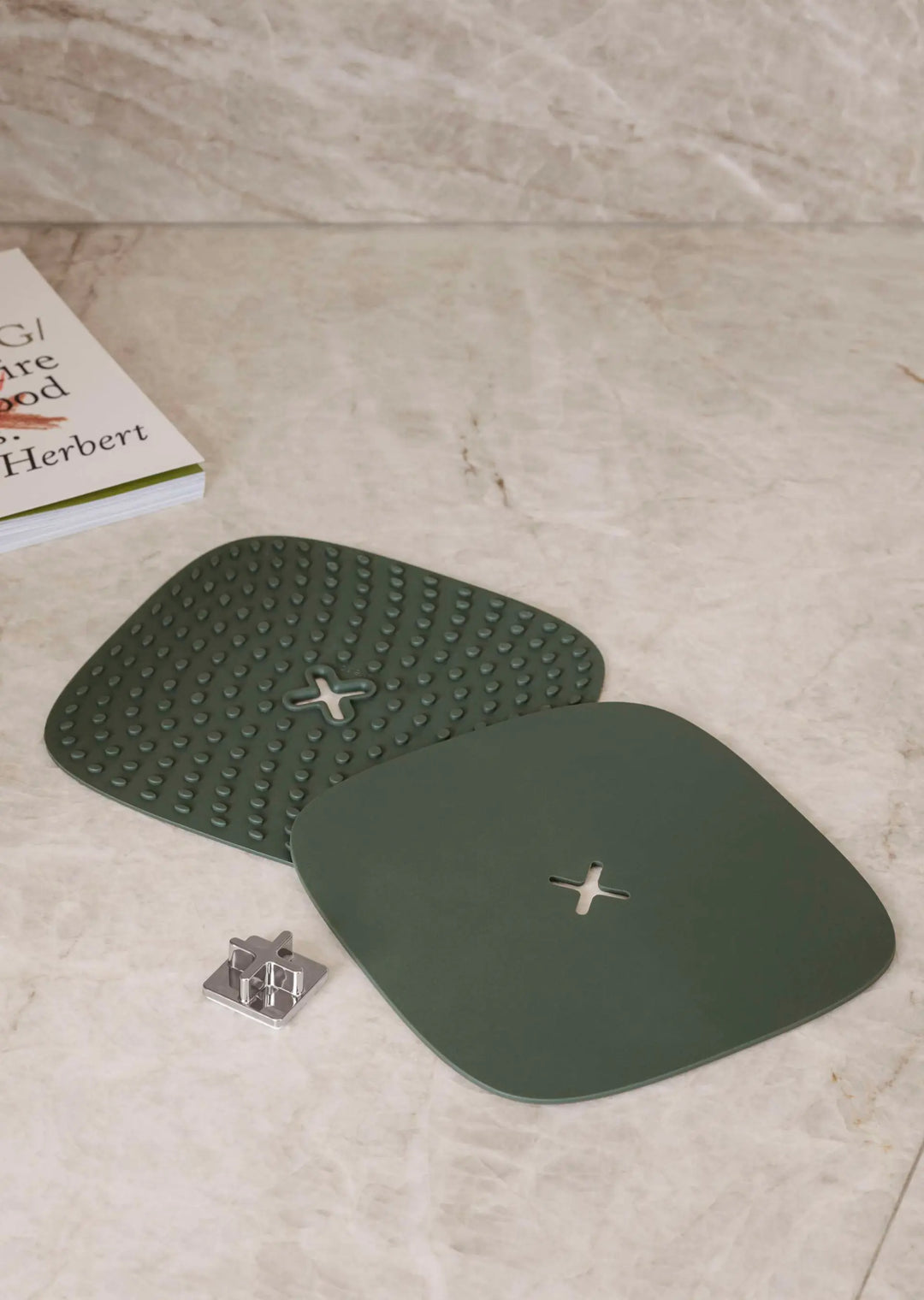 Eva Solo - Green Tools Grydelapper Absorberer ikke væsker - Silikone - Grøn