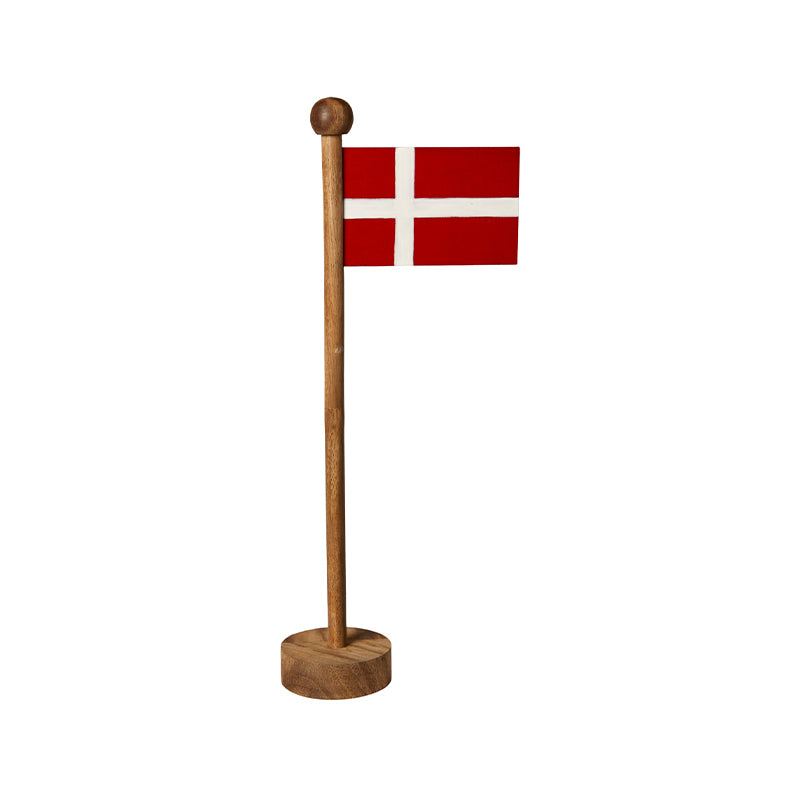 Bordflagga 14x7,8x40,5 cm bärnstensträ