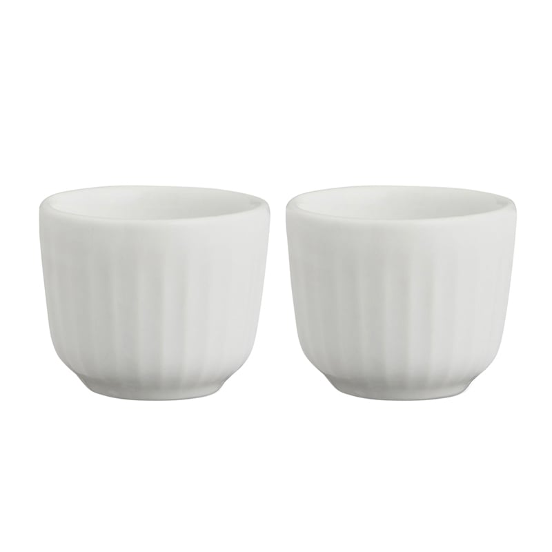 Kähler - Hammershøi Æggebæger Ø5 cm hvid 2 stk.