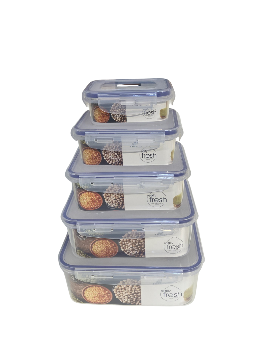 Aufbewahrungsbox-Set, 5-teilig – luftdichte Behälter – Holger's