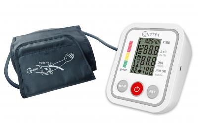 Conzept blodtryksmåler til overarm til batteri og USB