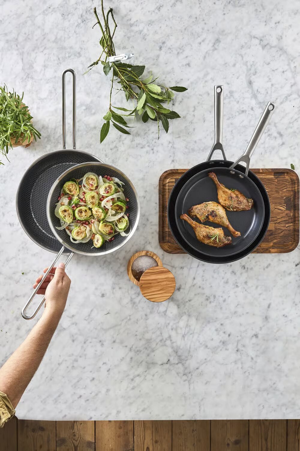 Eva Trio - 2-pak Multi Mosaic pandesæt 24+28cm