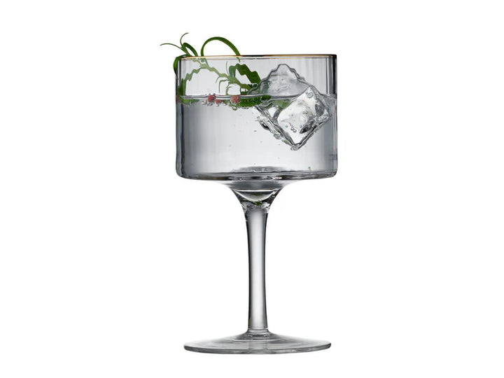 Lyngby Glas - Palermo Gold Gin & tonic glas 32 cl - 4 st