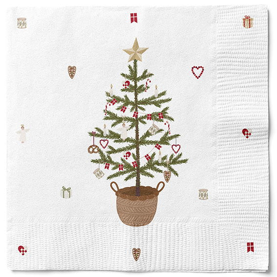 Det gamle apotek - Juleservietter 20 stk. - Christmas Holidays