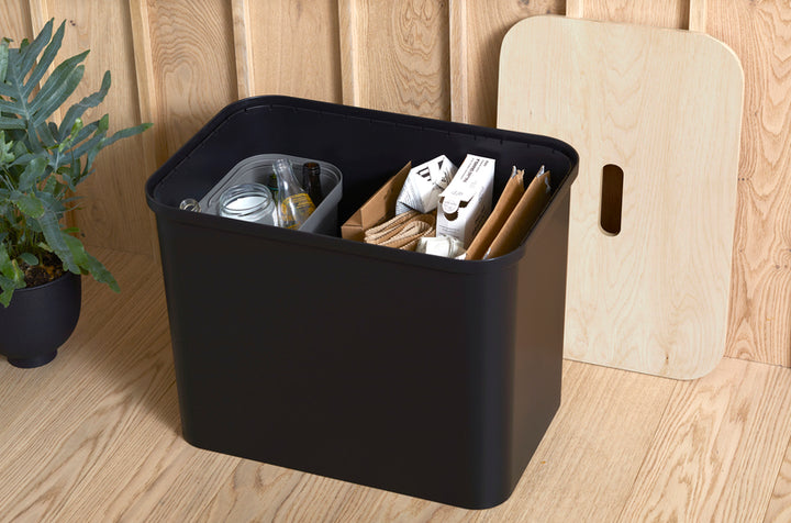 SmartStore Collect 76L affaldsspande Sæt - Sort