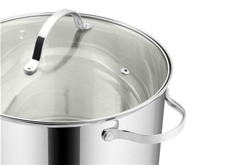 Conzept - soppgryta stål 14 L med glaslock