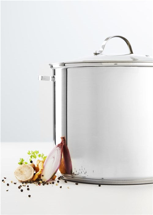 Conzept - soppgryta stål 14 L med glaslock