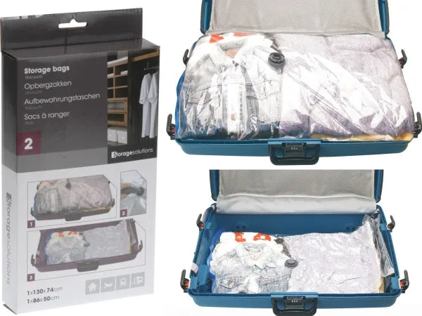 Vakuumposer til opbevaring - 2 stk