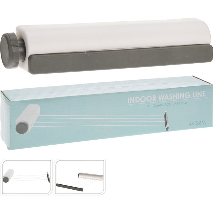 Klädlina med förlängning - 4 snören