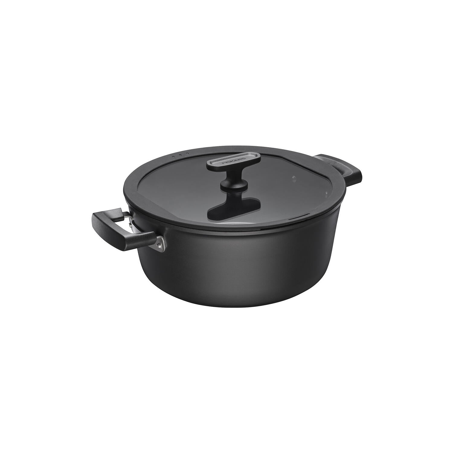 Fiskars - Hard Face-gryta 5 l, med lock