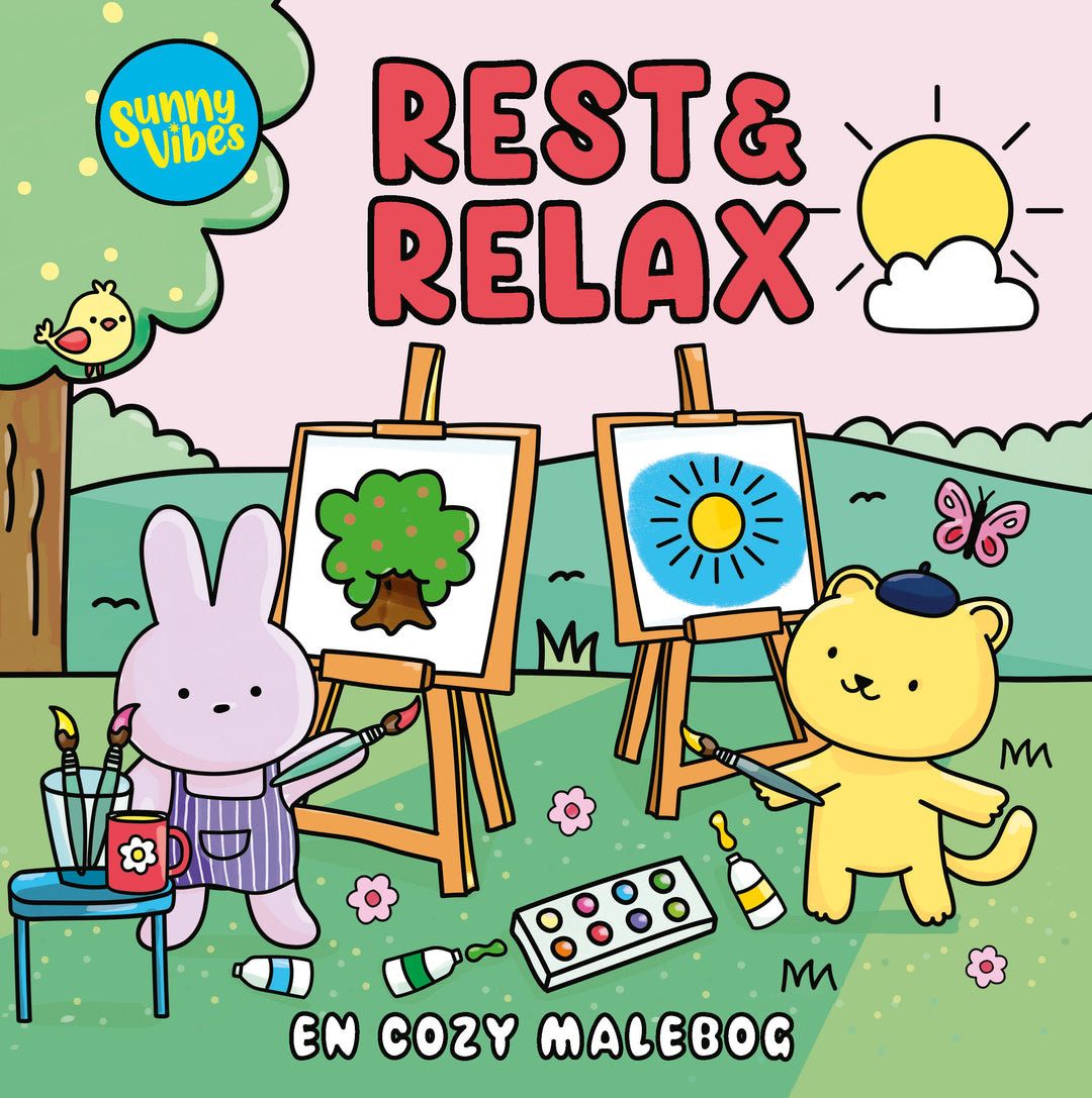 Cozy malebog - Sunny Vibes: Rest & Relax