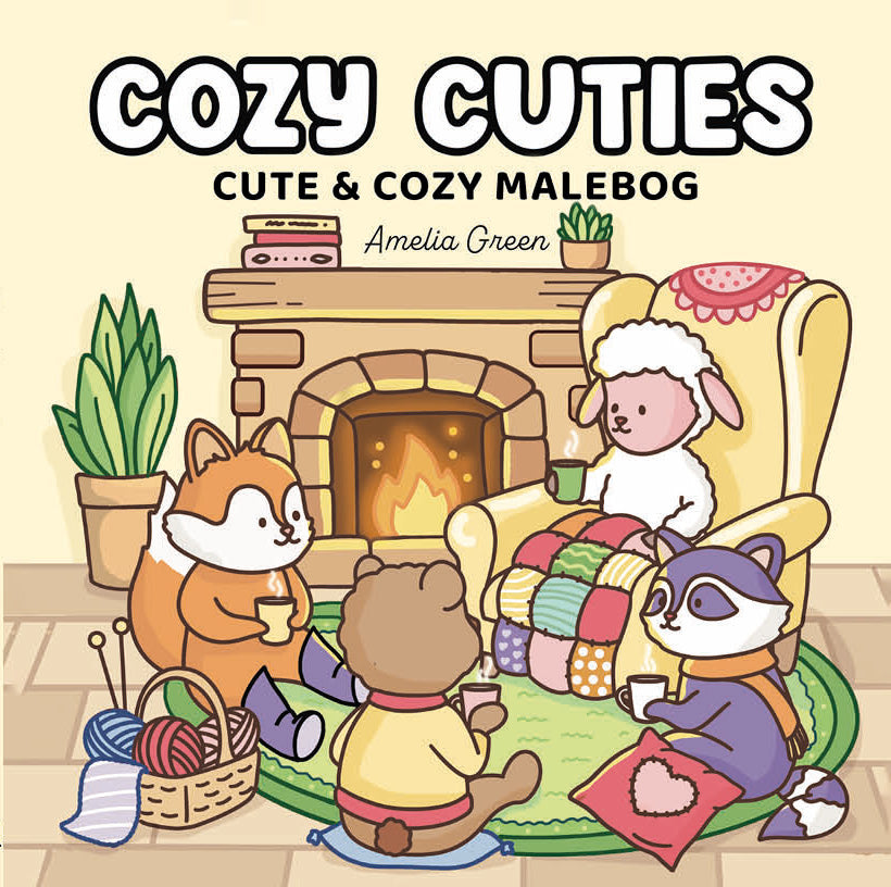 Cozy malebog - Amelia Green: Cozy Cuties