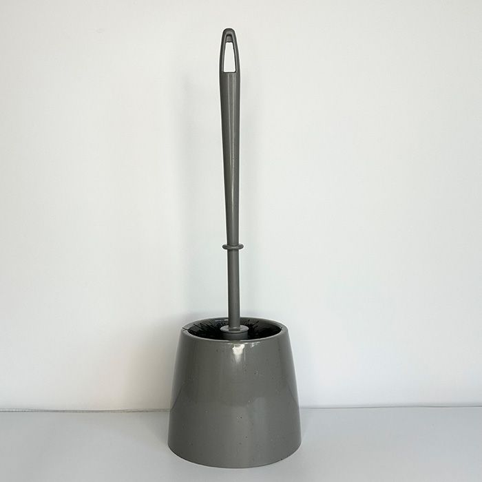 Conzept - Toiletbørste plast med silikonehoved 10x40 cm