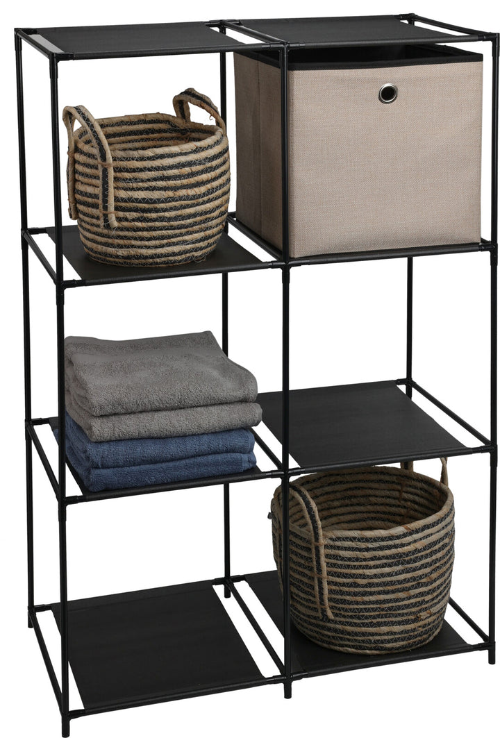 Reol med 6 hylder 59,5 x 30 x 88 cm