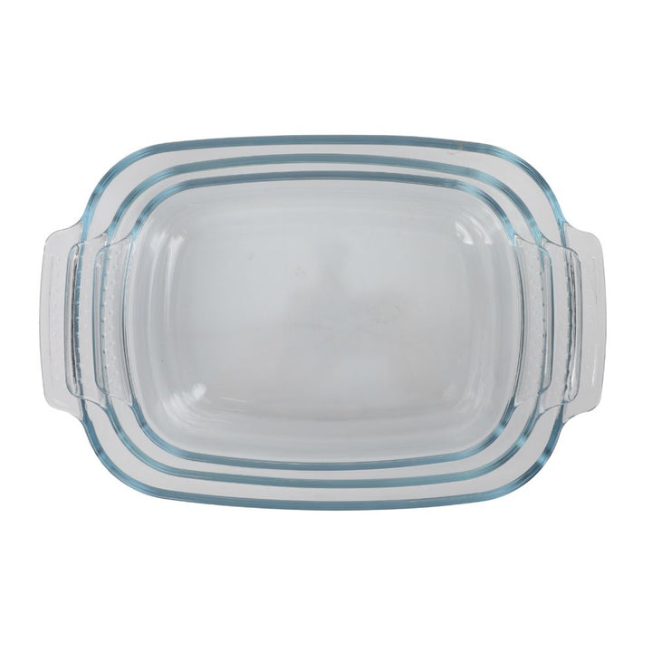 Conzept - Ovnfast glasfad sæt 3 stk.