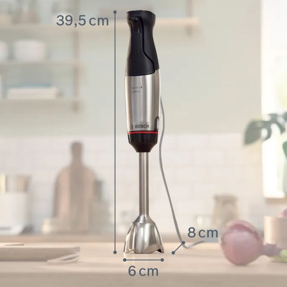 Bosch - Stavblender 1000 W med minihakker og piskeris