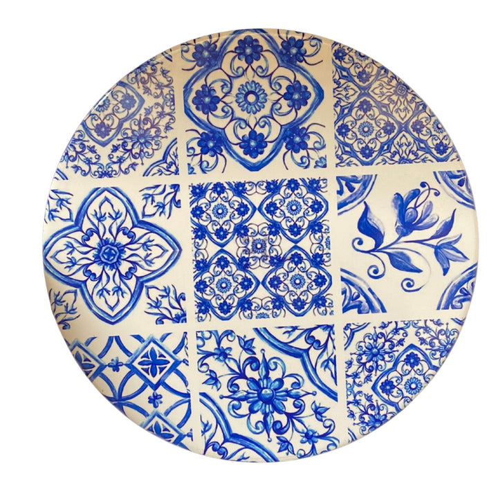 Bordskåner i keramik med kork bund Ø 25 cm - ass. motiv