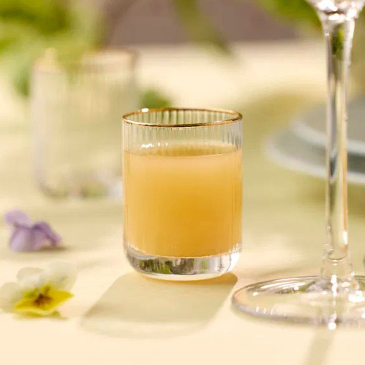 Lyngby glas - Palermo Shotglas Guld 6 cl. 6 st.