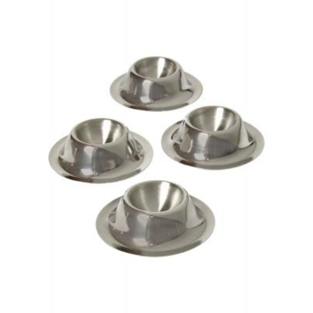 Æggebæger 4 stk. i rustfrit stål