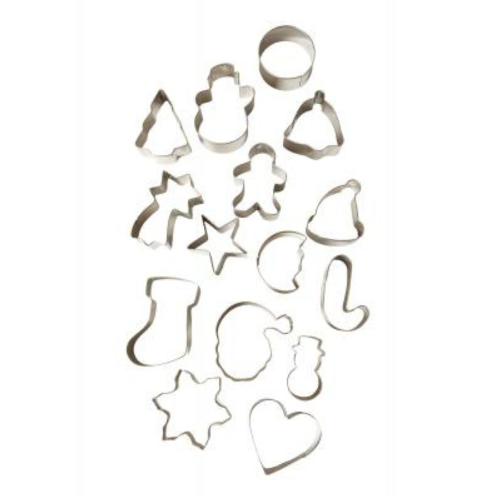 Udstikker 15 stk. julemotiver