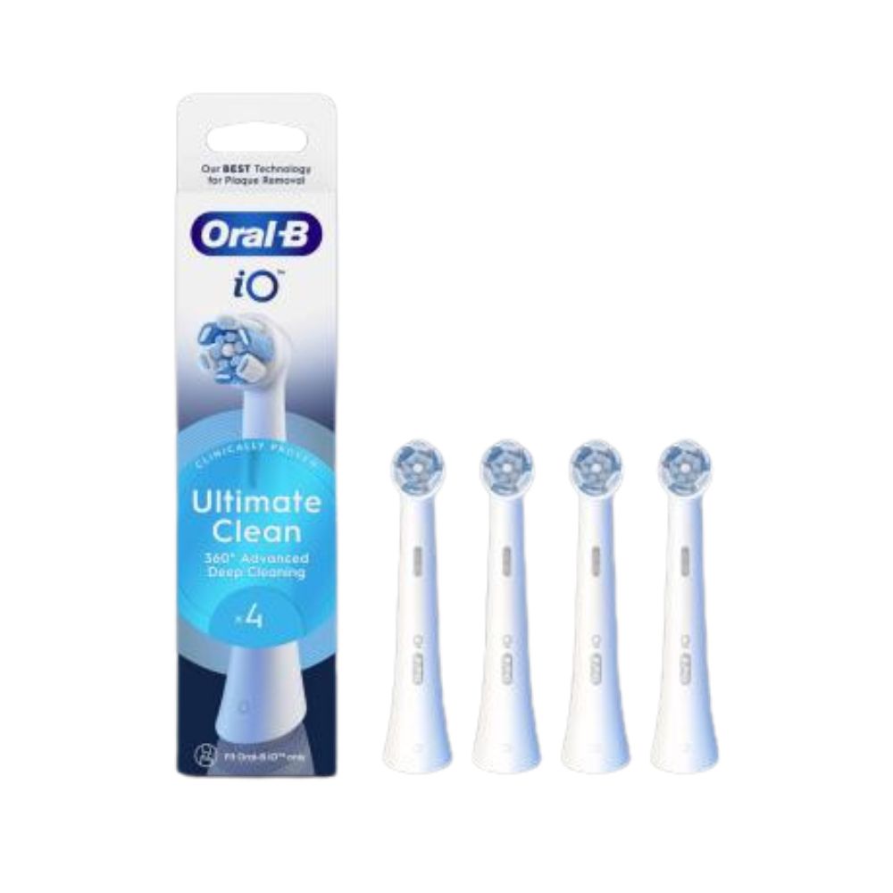 Oral B - Løse børster IO Ultimate clean 4 pack hvid