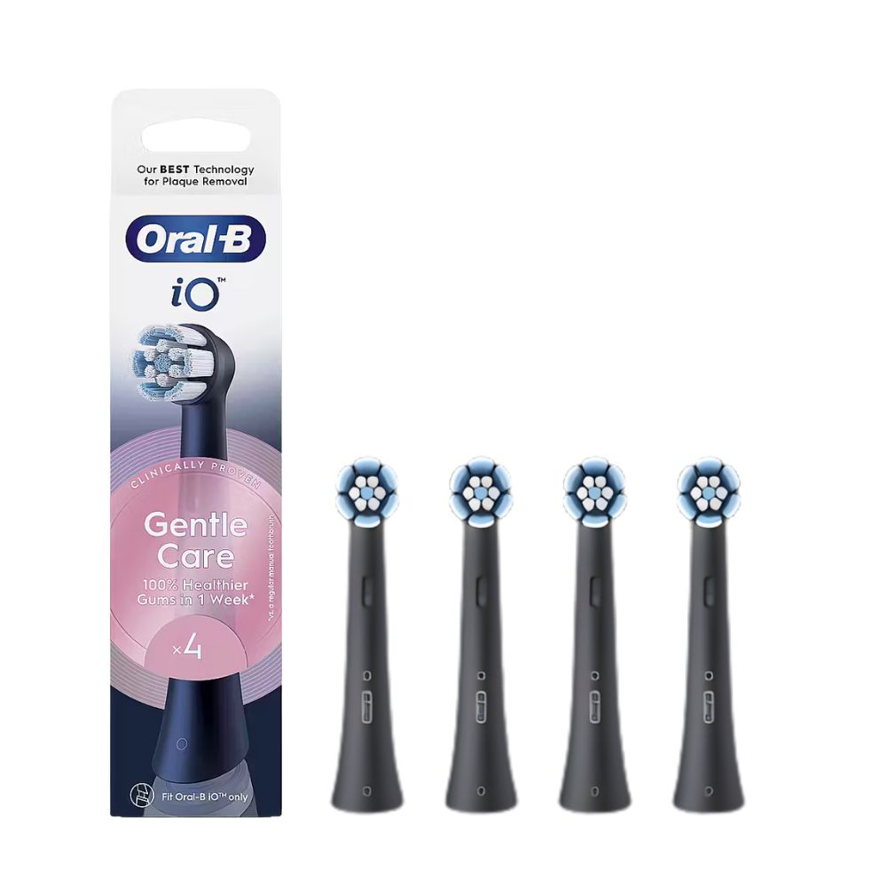 Oral B - Løse børster IO Ultimateclean sensitive 4 pack sort